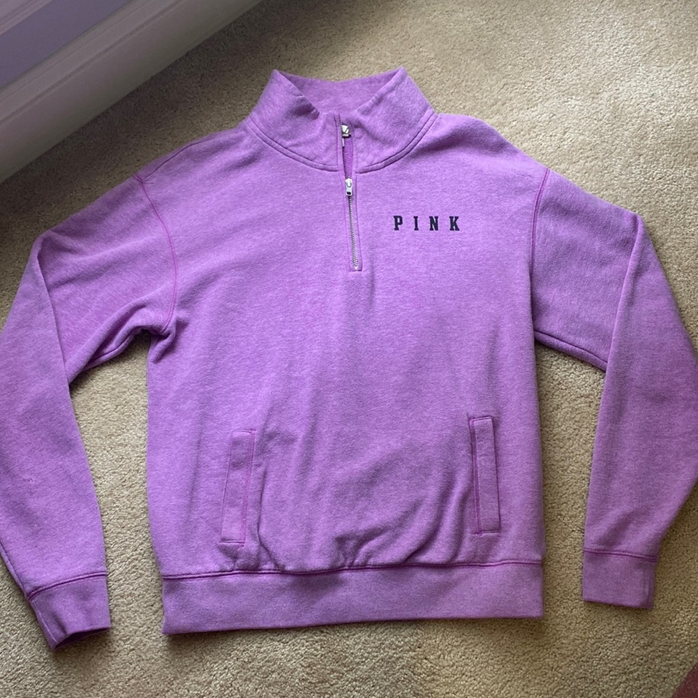 Victoria Secret Love Pink quarter zip